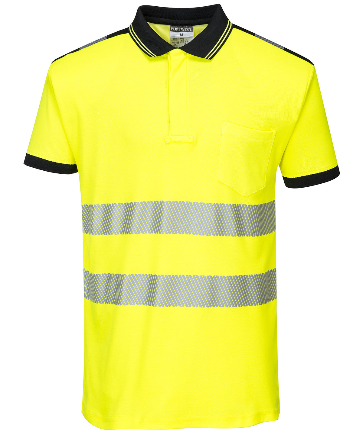 Hi Vis Polo Shirt | YELLOW/BLACK