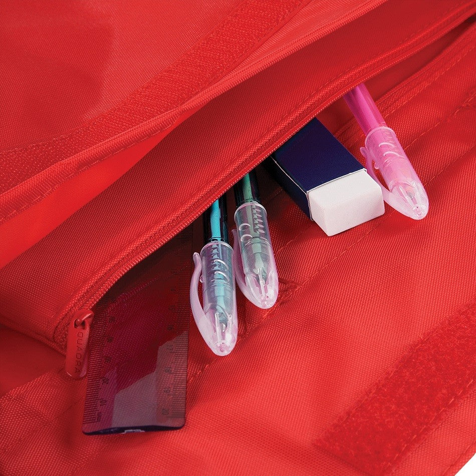 Junior Book Bag With Strap | BOTTLE GREEN