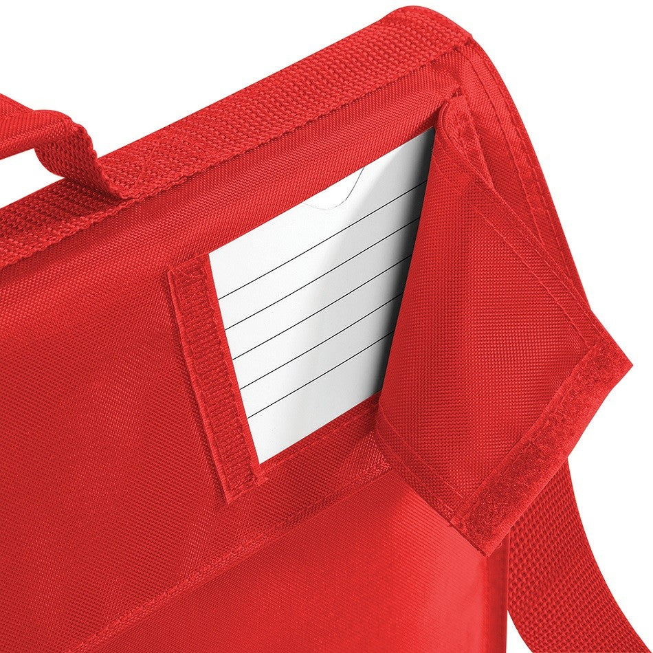 Junior Book Bag With Strap | BURGUNDY