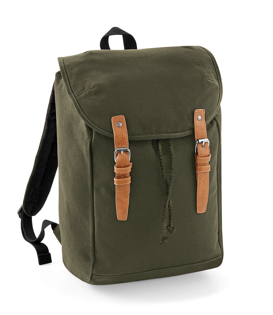 Vintage Rucksack | MILITARY GREEN