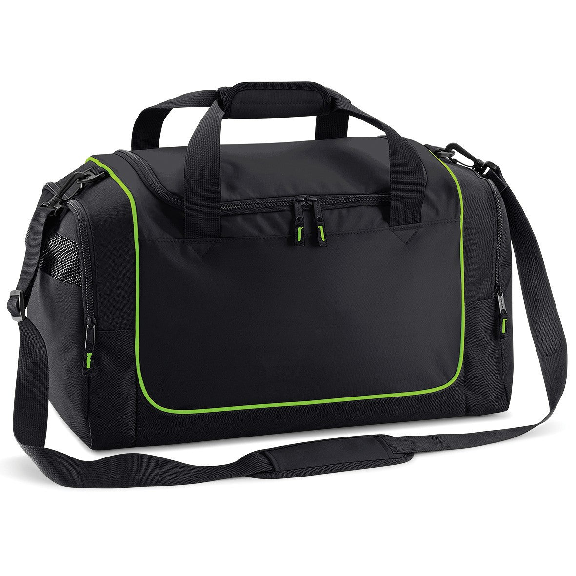 Teamwear Locker Bag | BLACK/LIME GREEN