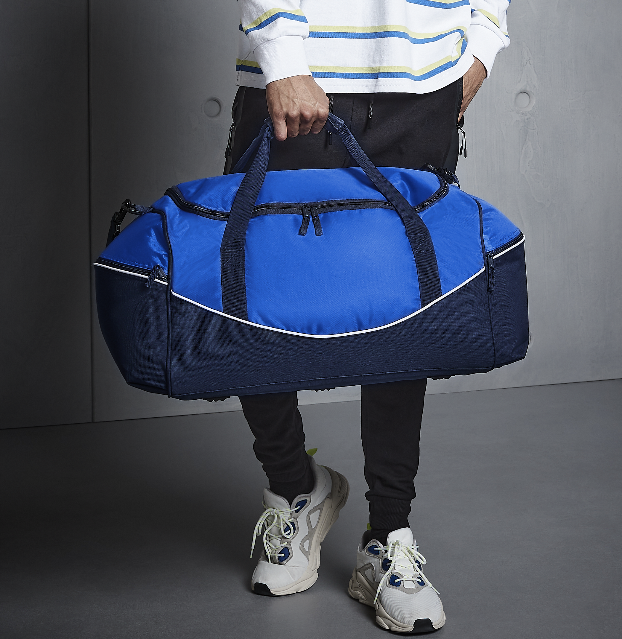 Teamwear Holdall | BRIGHT ROYAL/FRENCH NAVY/WHITE