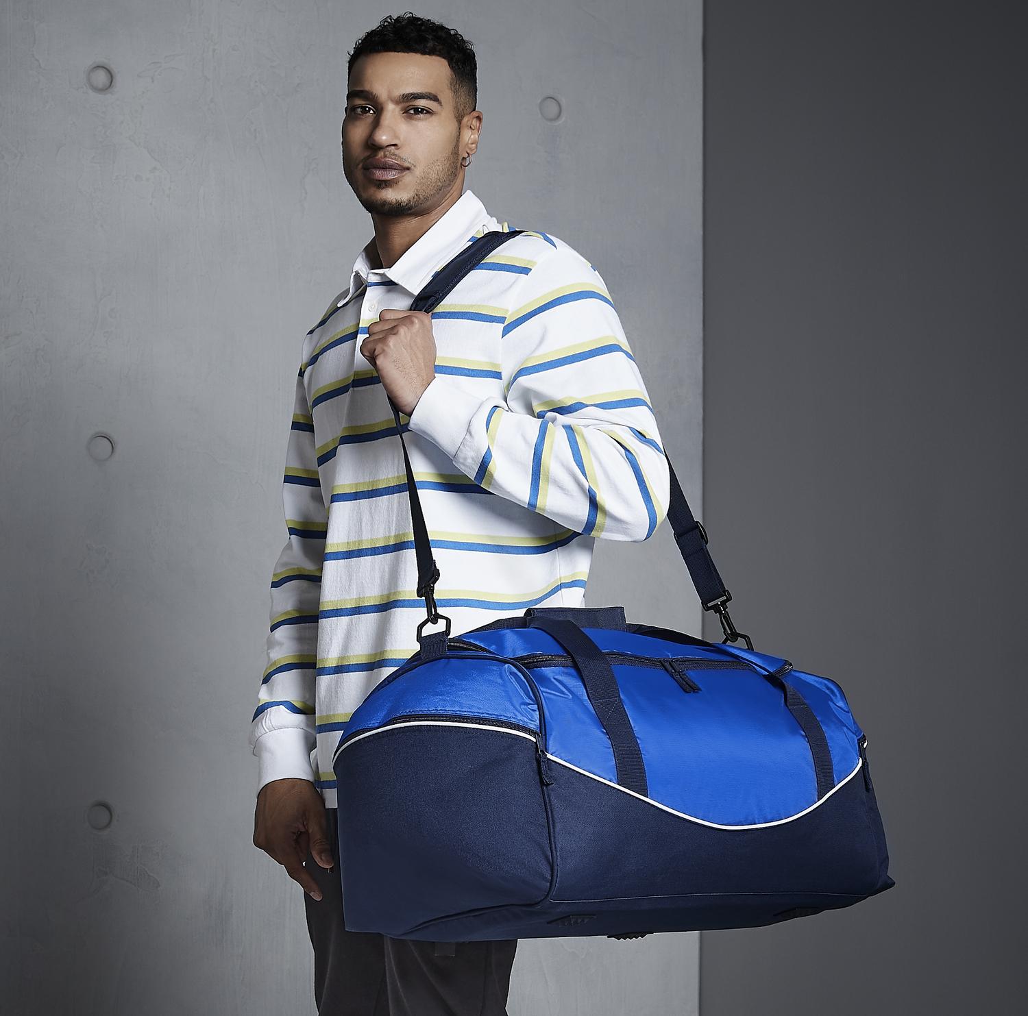 Teamwear Holdall | BLACK/GRAPHITE GREY