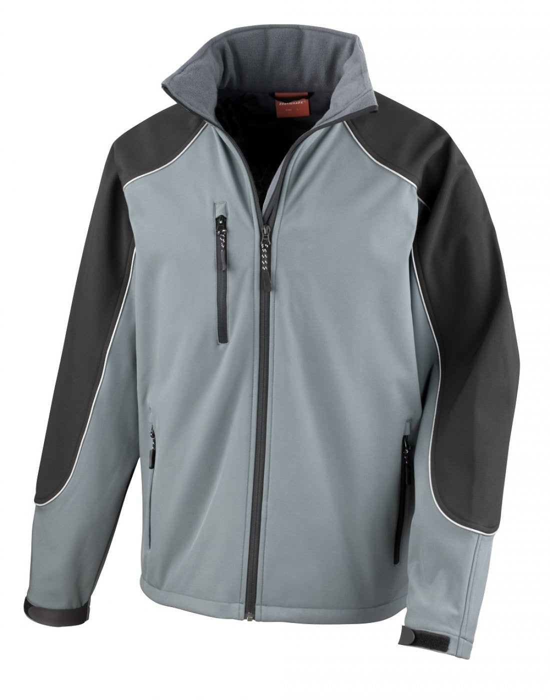 Ice Fell Hooded Softshell Jacket | GREY/BLACK