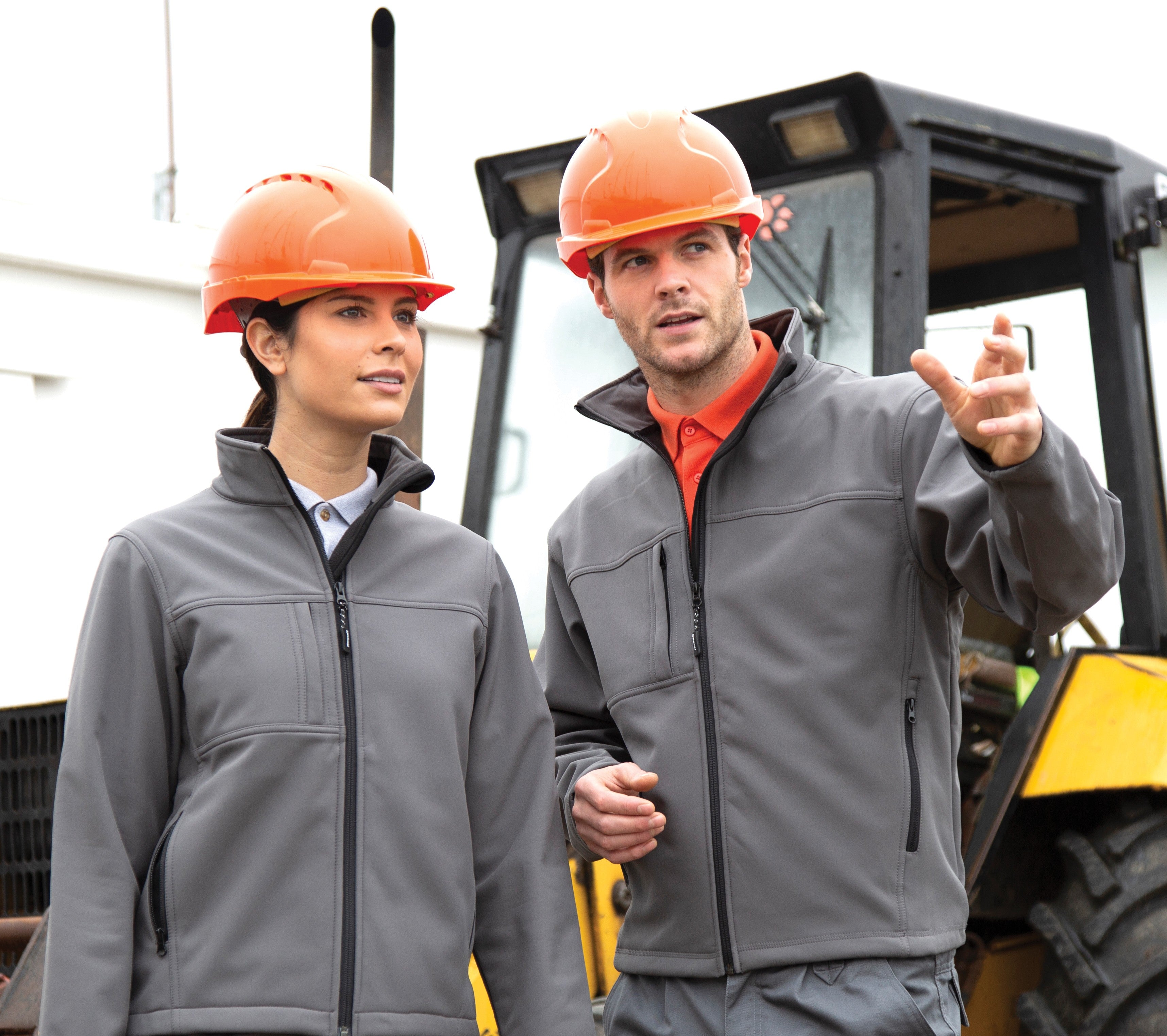 Classic Softshell Jacket | WORKGUARD GREY