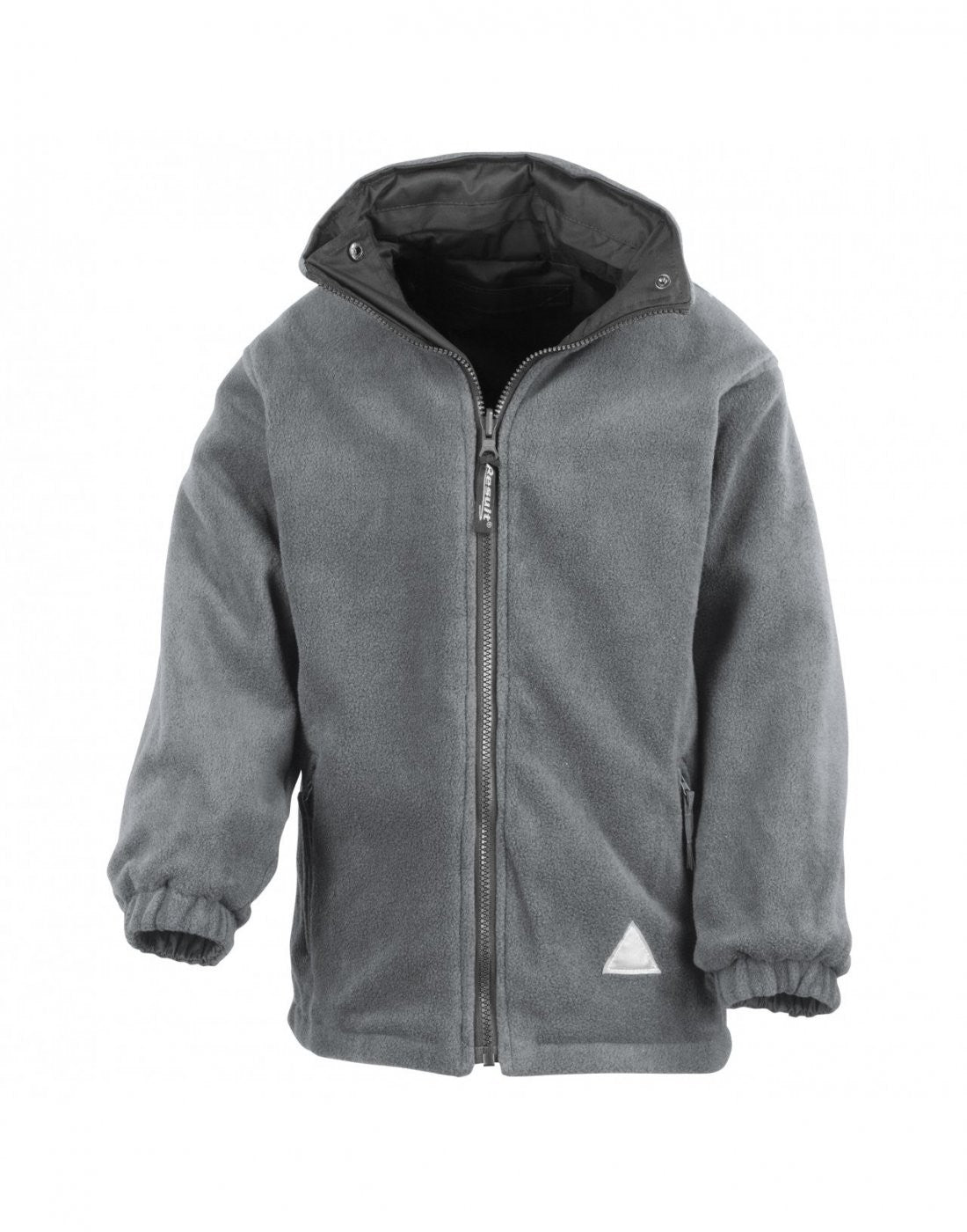 Junior Fleece Lined Stormstuff Jacket | BLACK/GREY