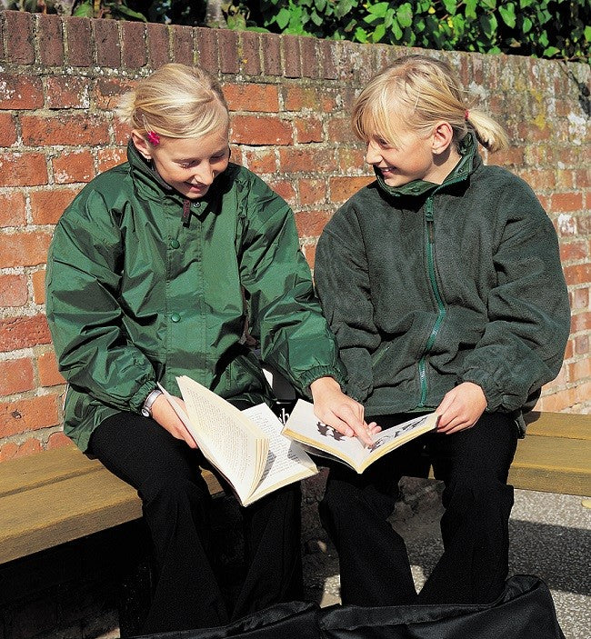 Junior Fleece Lined Stormstuff Jacket | BOTTLE GREEN/BOTTLE GREEN
