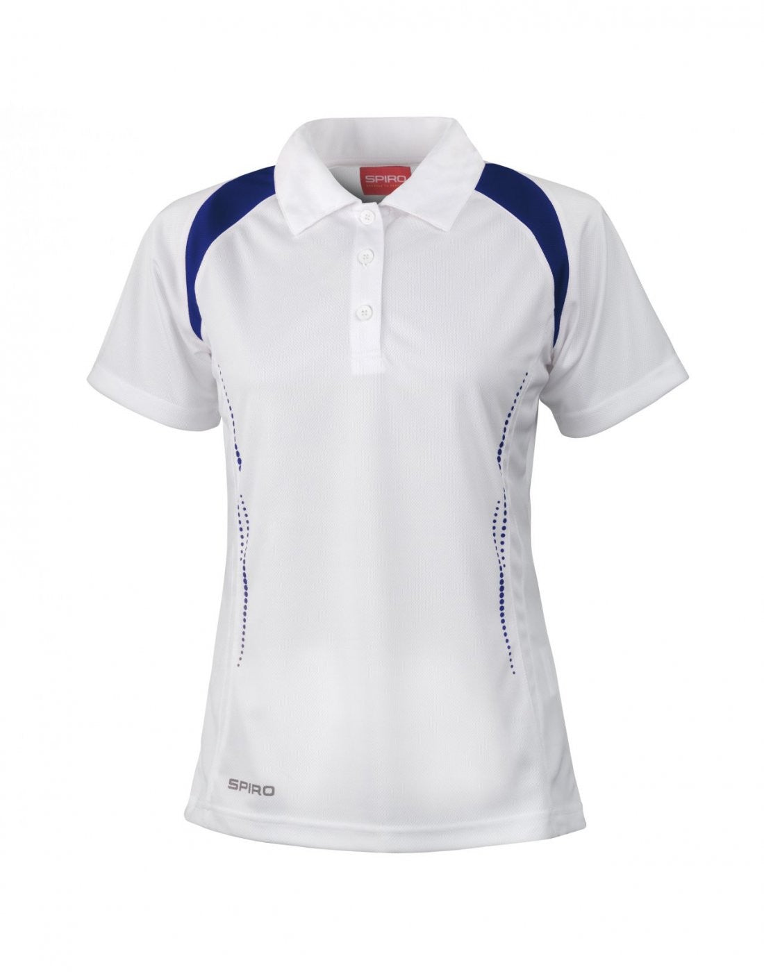 Spiro Ladies Team Spirit Polo | WHITE/NAVY
