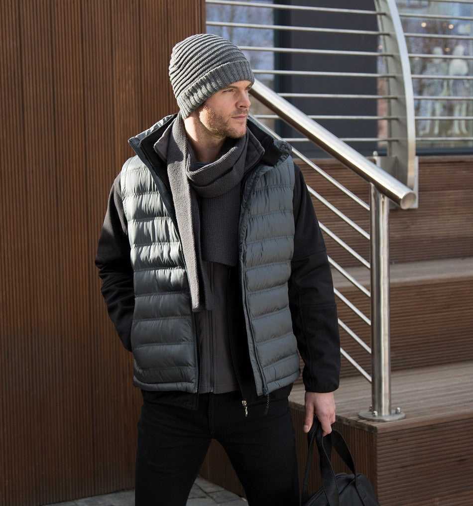 Ice Bird Padded Gilet | BLACK