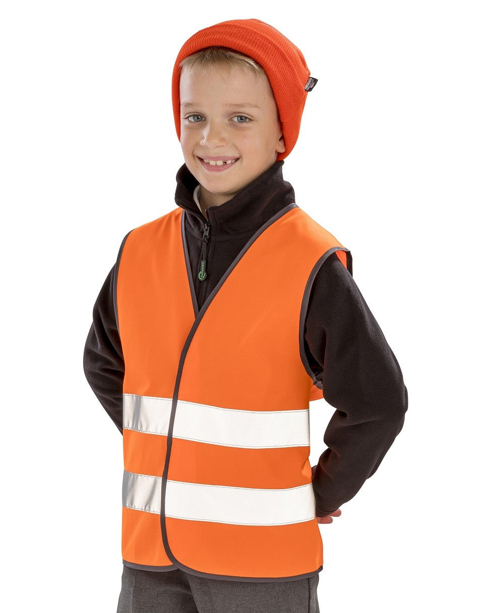 Core Kids Safety Vest | FLUORESCENT ORANGE