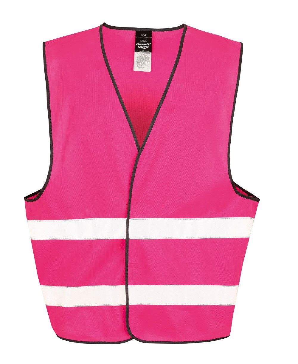 Core Adult Motorist Safety Vest | FLUORESCENT PINK