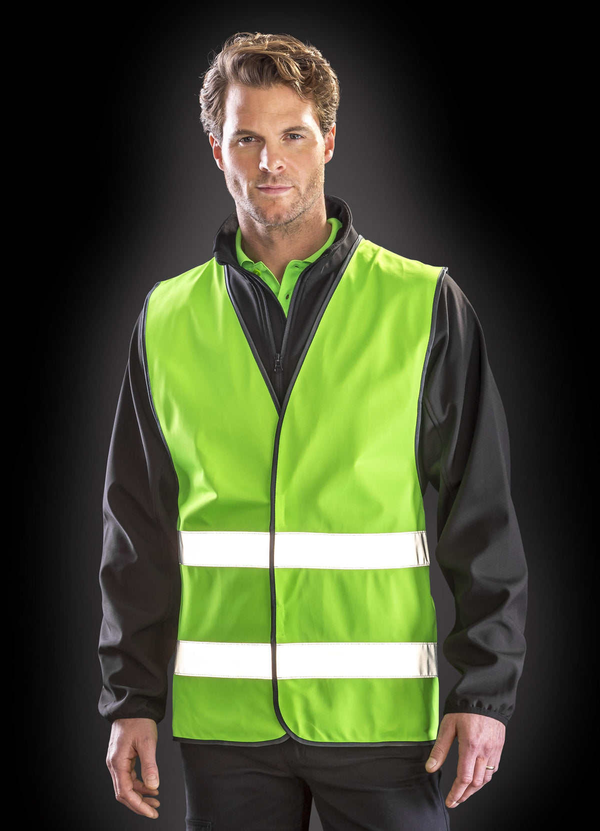 Core Adult Motorist Safety Vest | SKY BLUE
