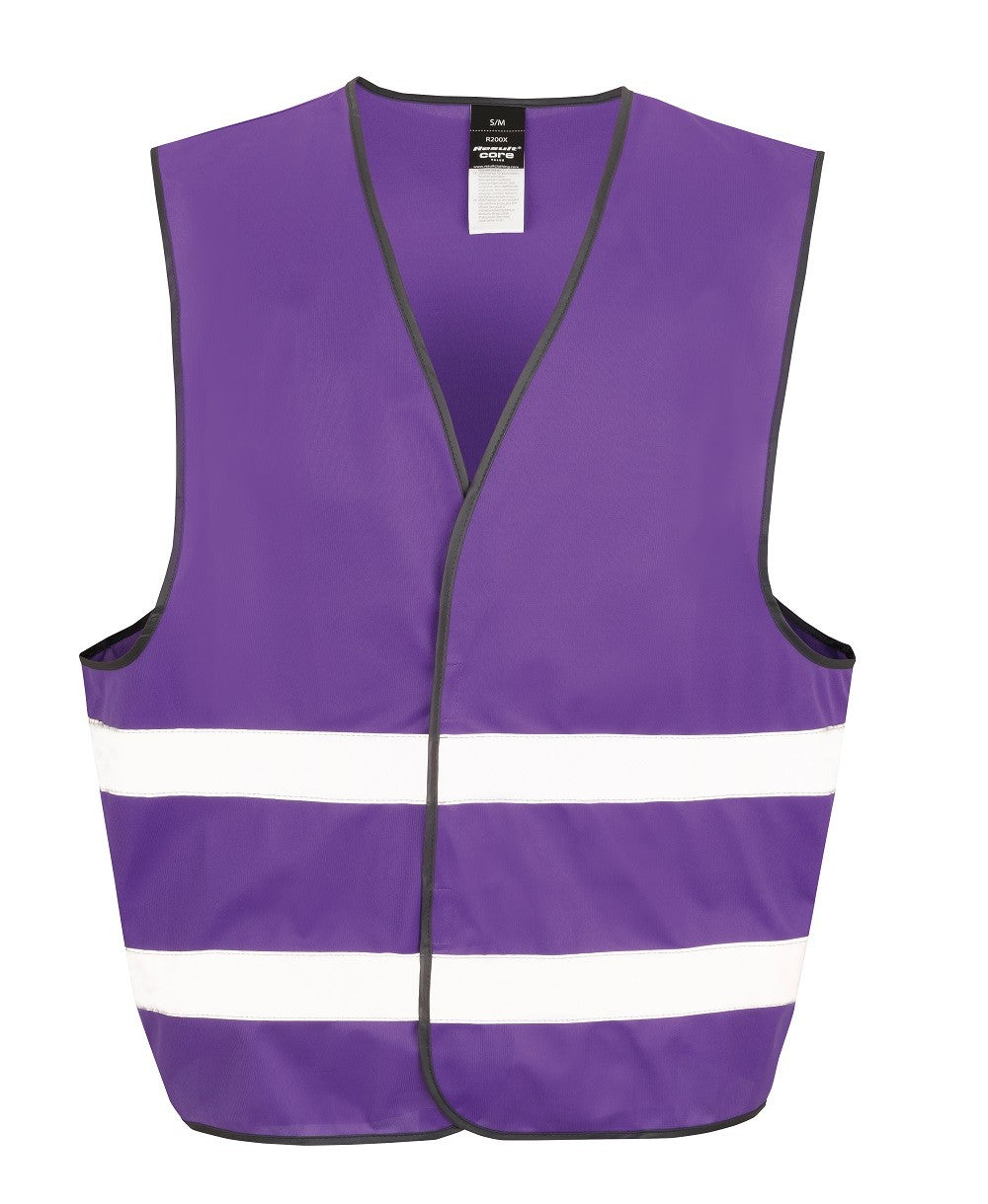 Core Adult Motorist Safety Vest | PURPLE