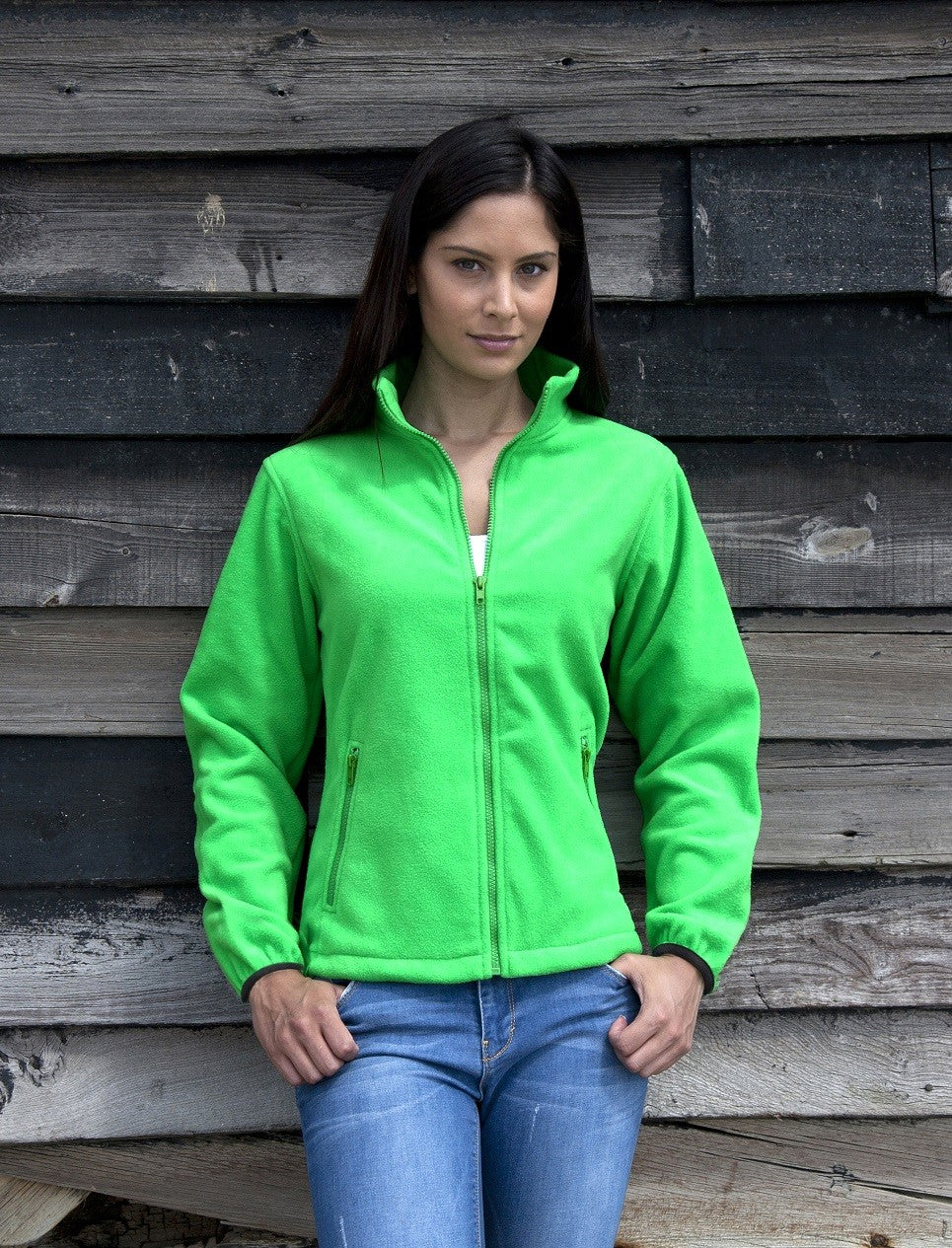 Womens Fashion Fit Outdoor Fleece | PURPLE