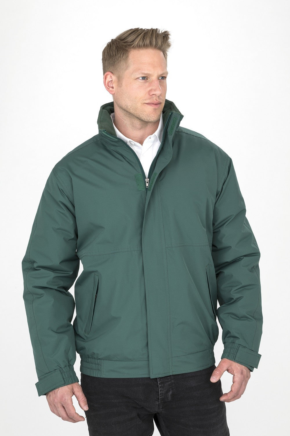 Core Channel Jacket | BOTTLE GREEN