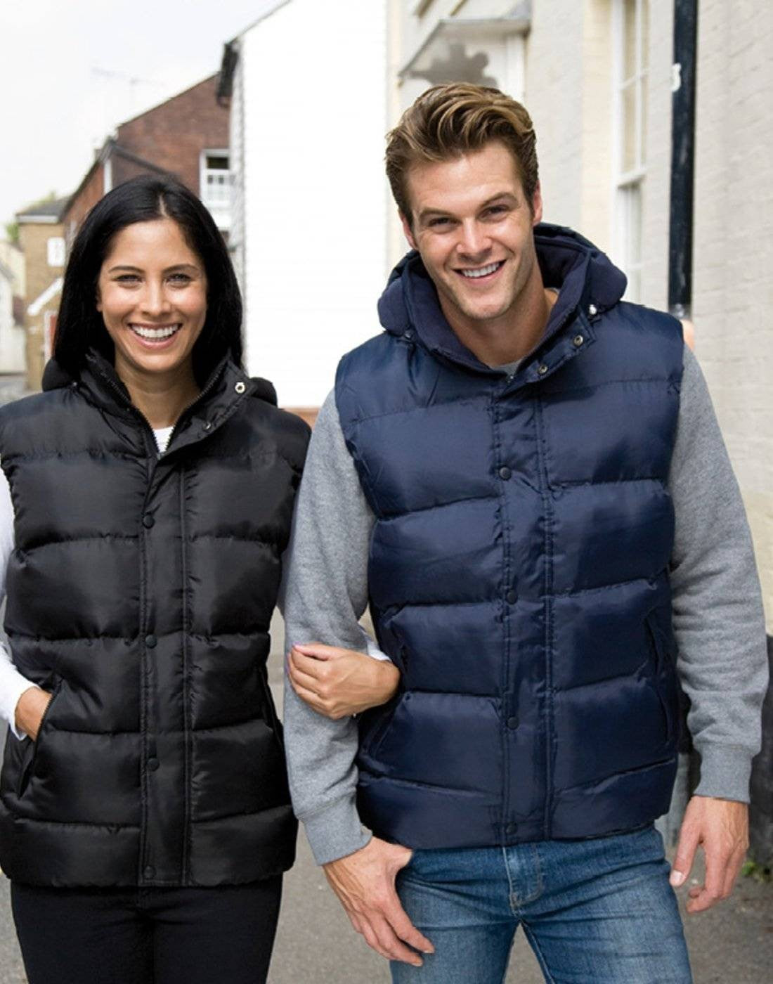 Core Nova Lux Padded Gilet | BLACK