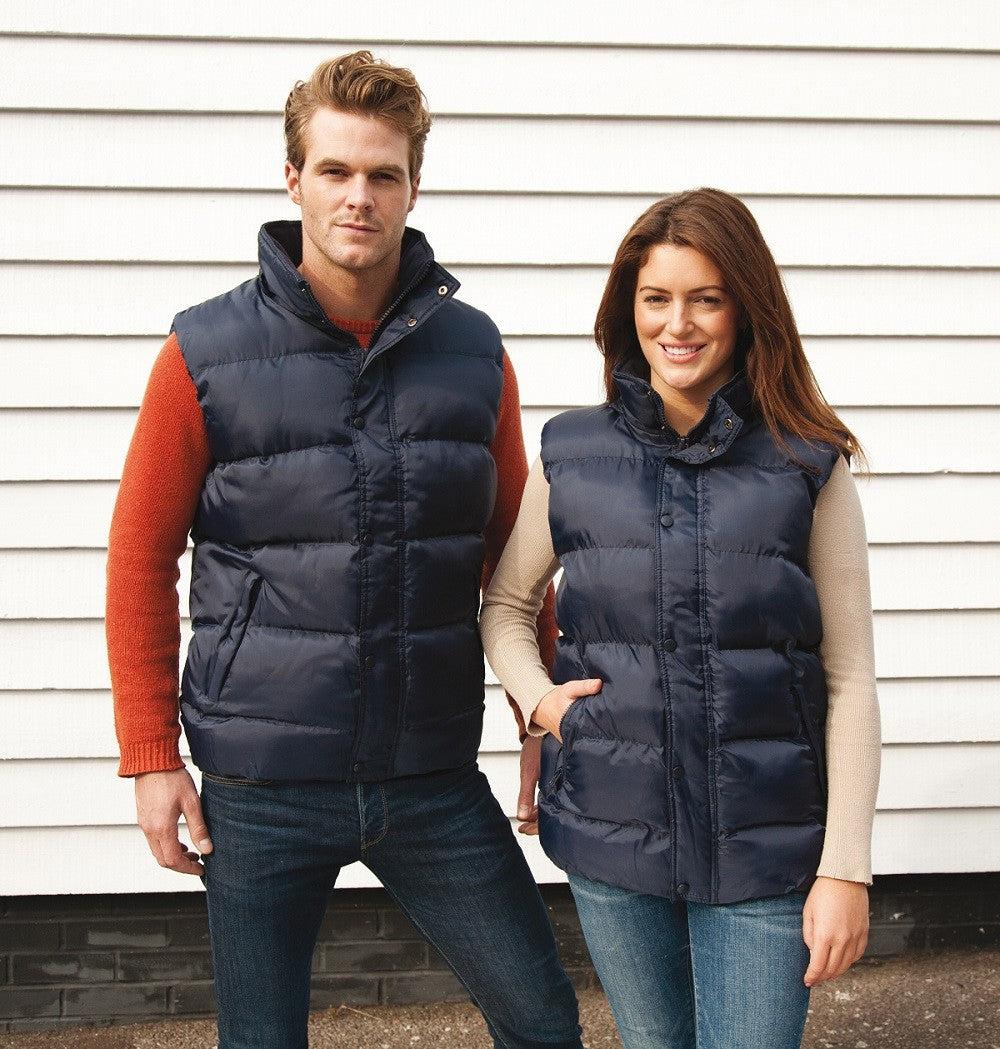 Core Nova Lux Padded Gilet | BLACK