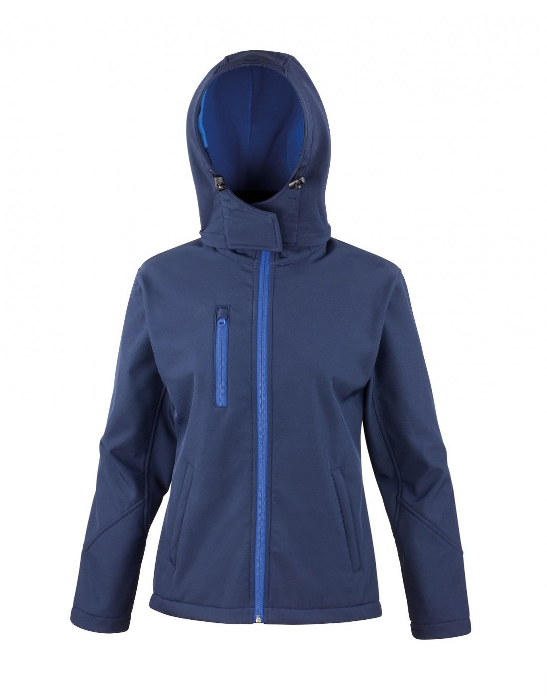 Women's Core Tx Performance Hooded Softshell Jacket | NAVY/ROYAL