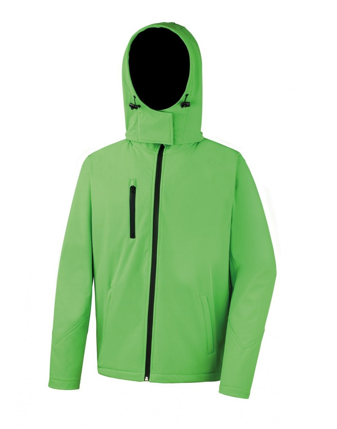 Core TX Performance Hooded Softshell Jacket | VIVID GREEN/BLACK