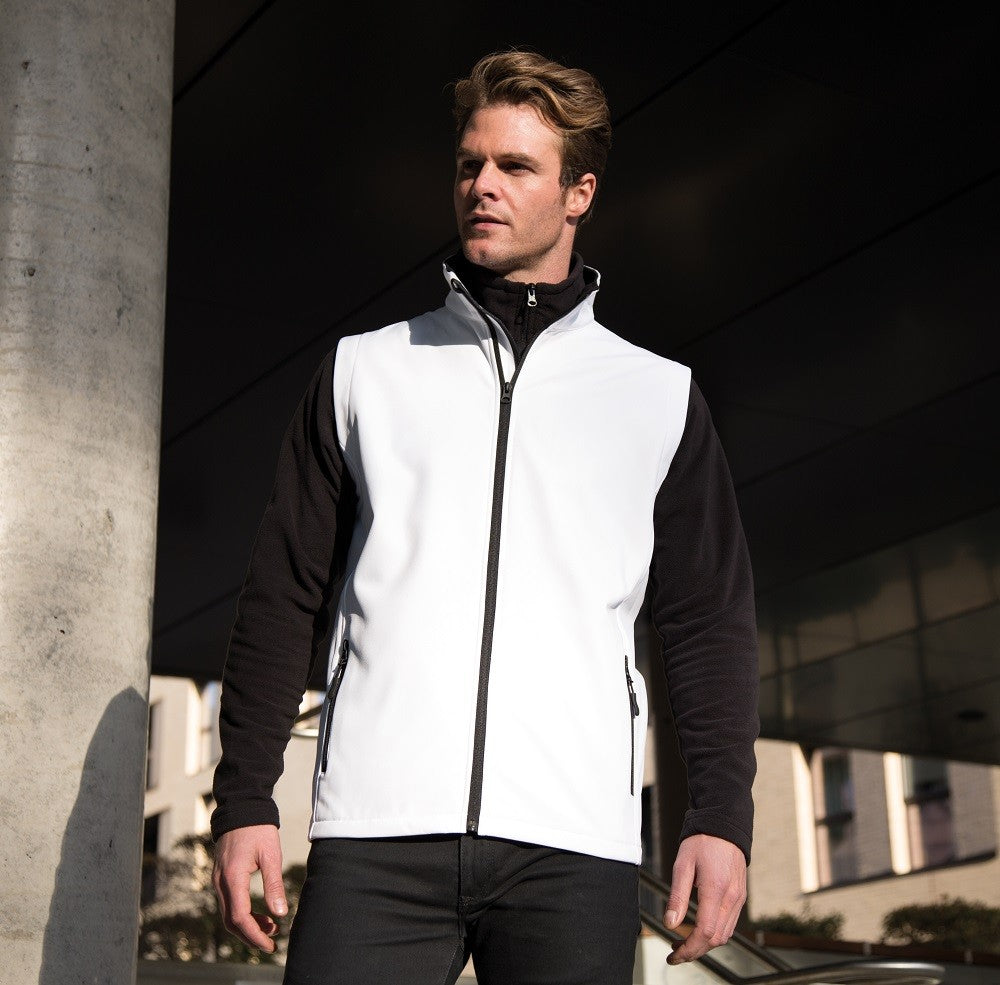 Printable Softshell Bodywarmer | NAVY/NAVY