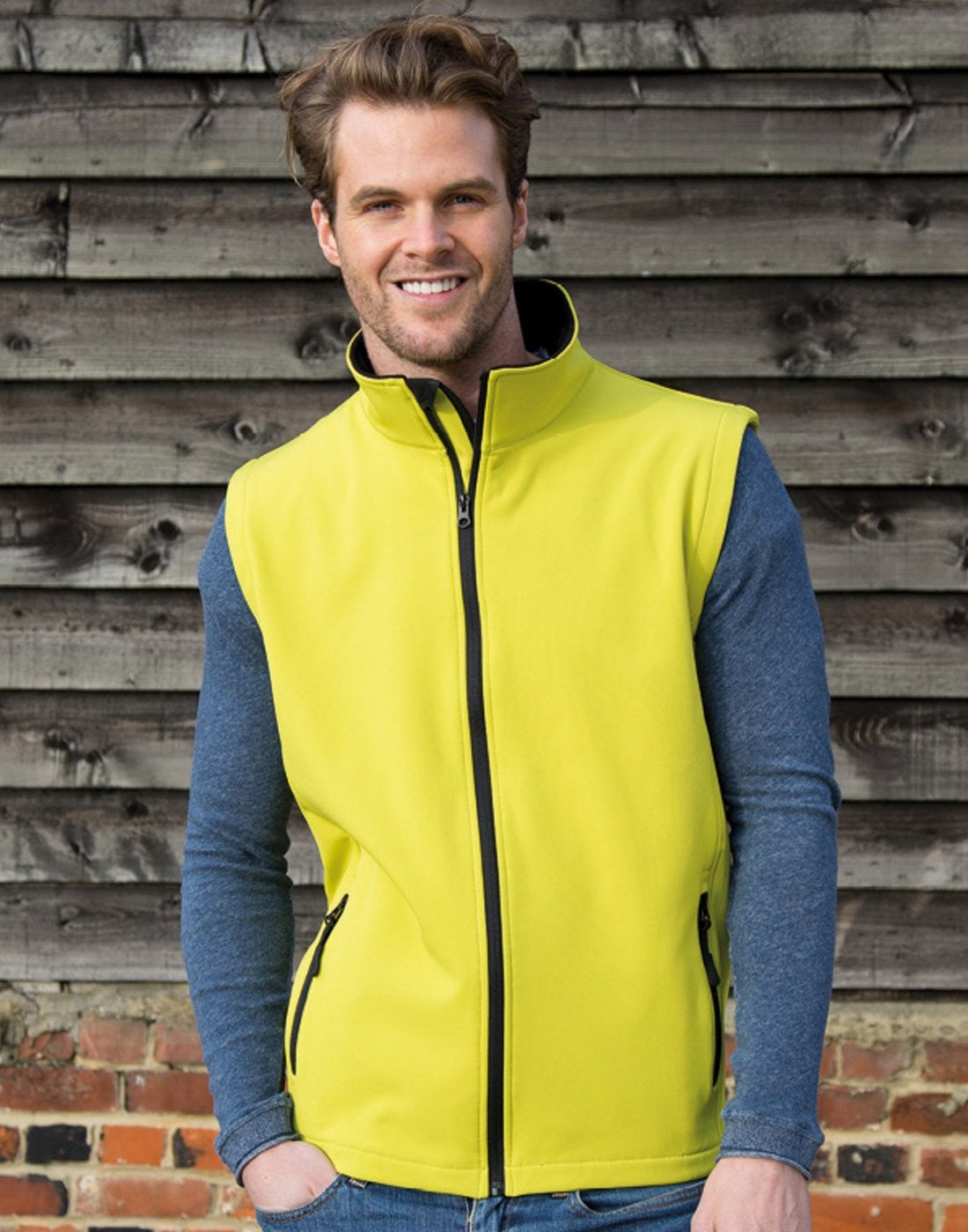 Printable Softshell Bodywarmer | NAVY/NAVY