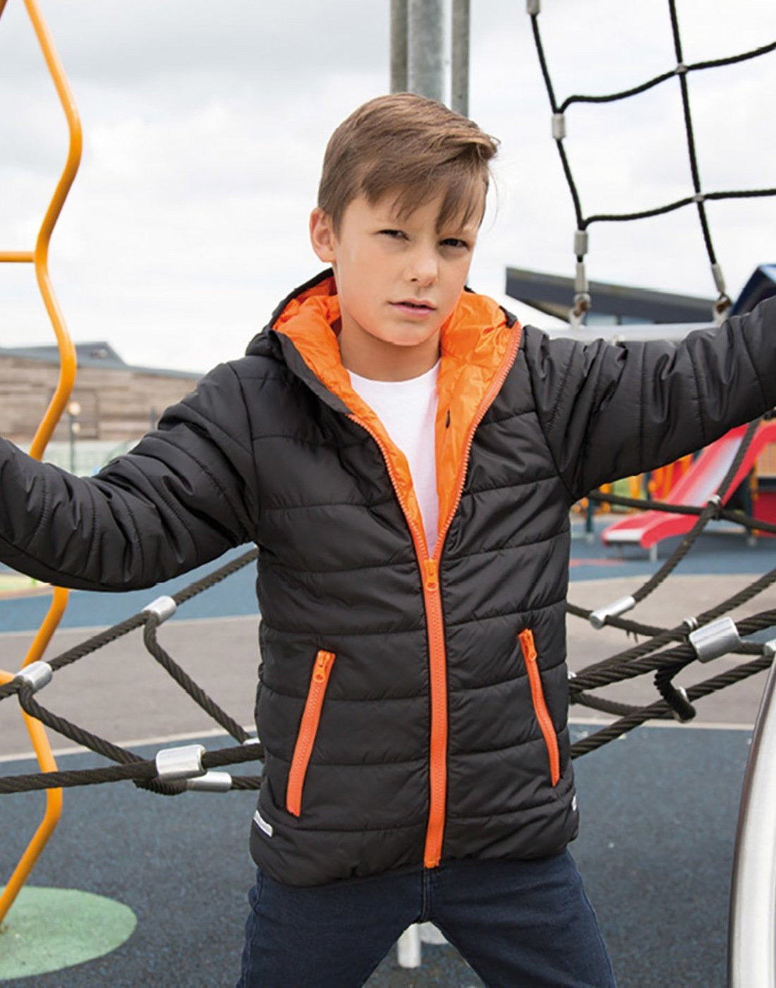 Core Junior Padded Jacket | ROYAL/NAVY