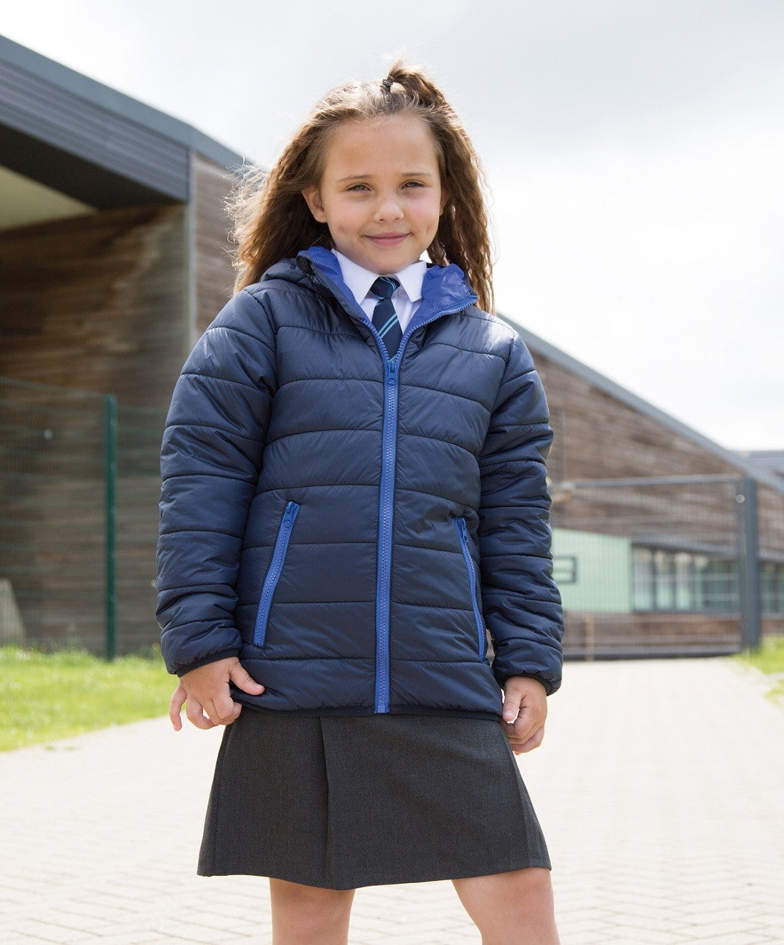 Core Junior Padded Jacket | NAVY