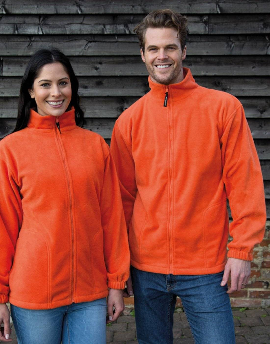 Full Zip Active Fleece Jacket | FOREST GREEN