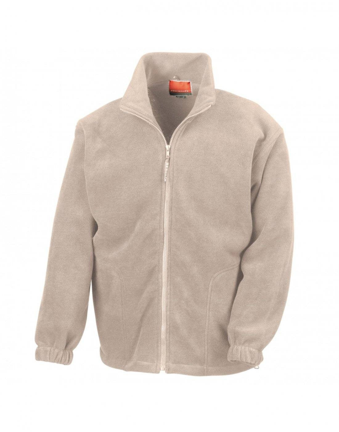 Full Zip Active Fleece Jacket | NATURAL