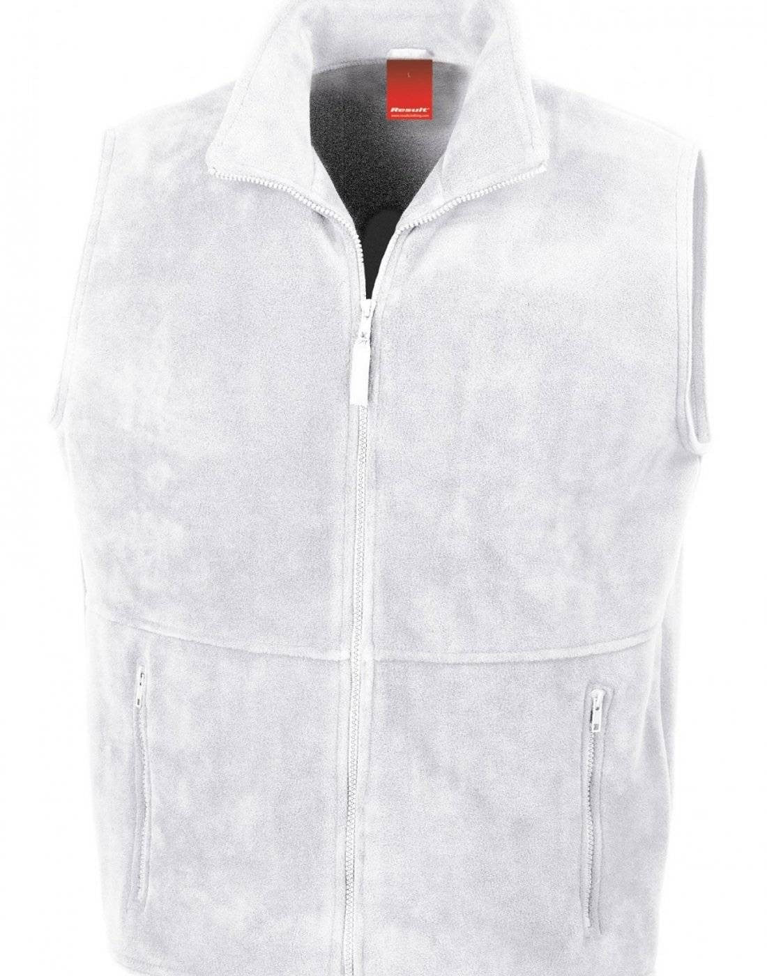 Active Fleece Bodywarmer | WHITE
