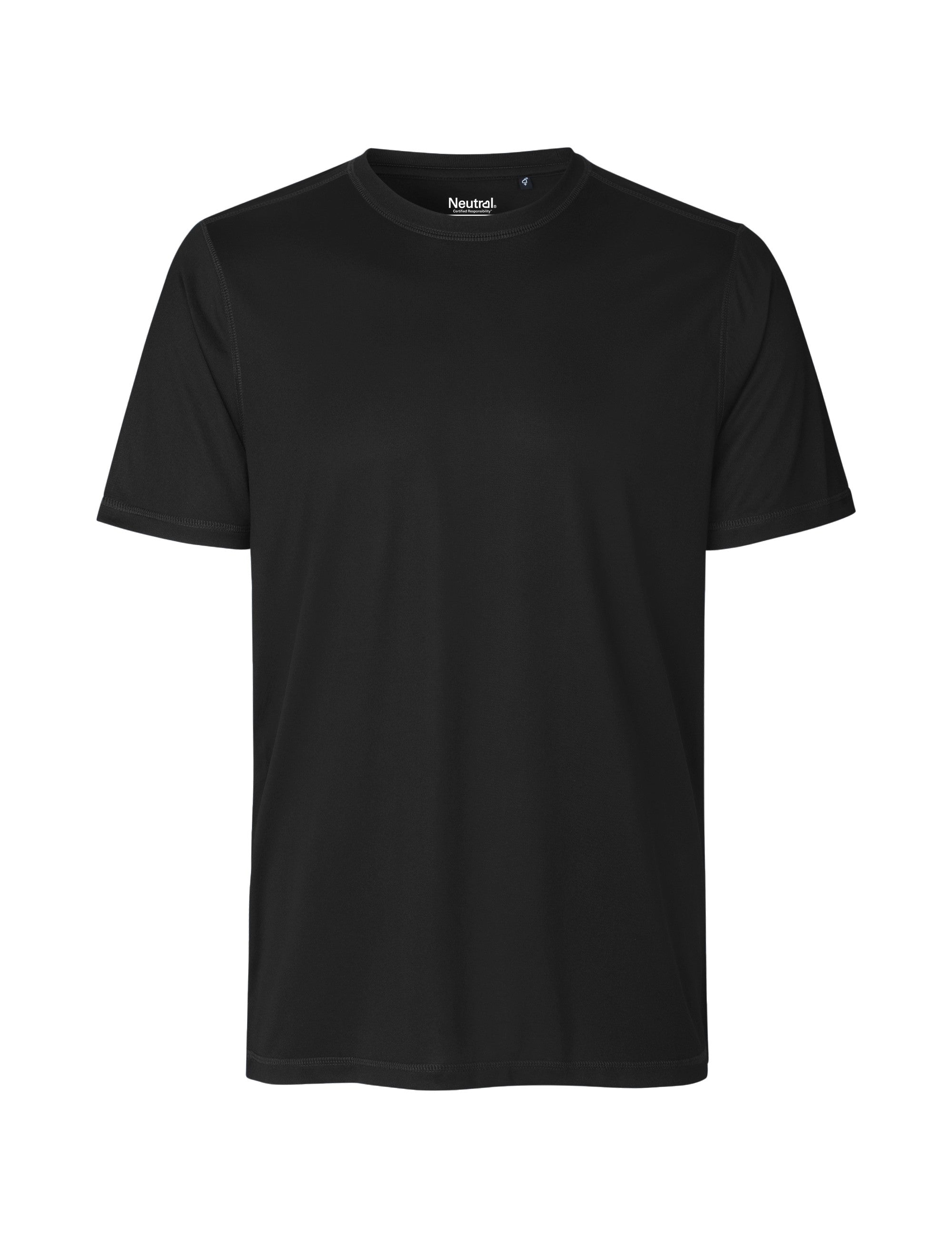 Neutral Recycled Performance T-Shirt | BLACK