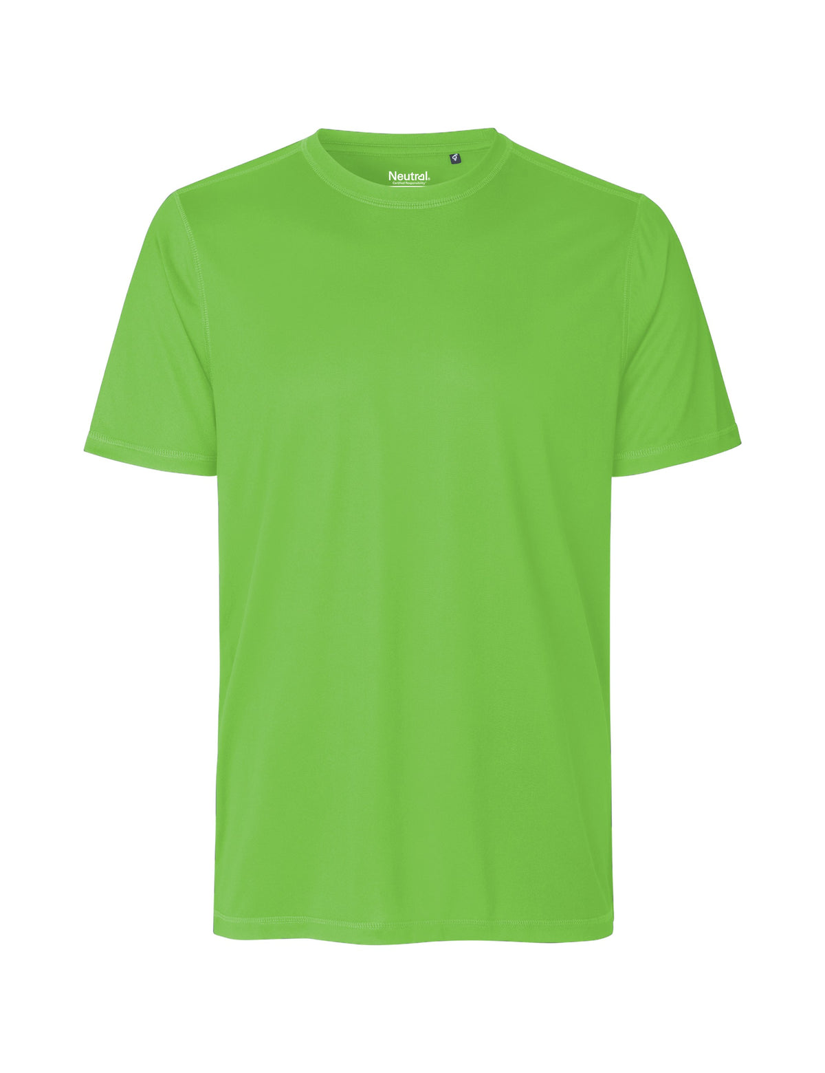 Neutral Recycled Performance T-Shirt | LIME