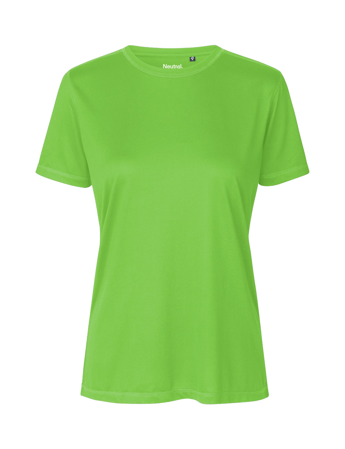 Neutral Ladies Recycled Performance T-Shirt | LIME