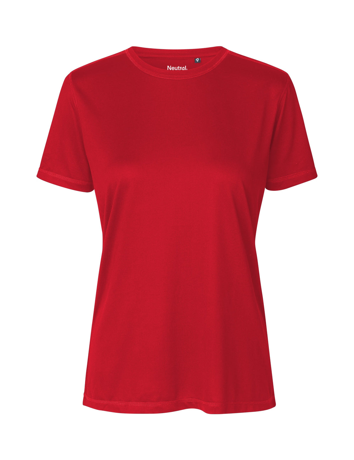 Neutral Ladies Recycled Performance T-Shirt | RED