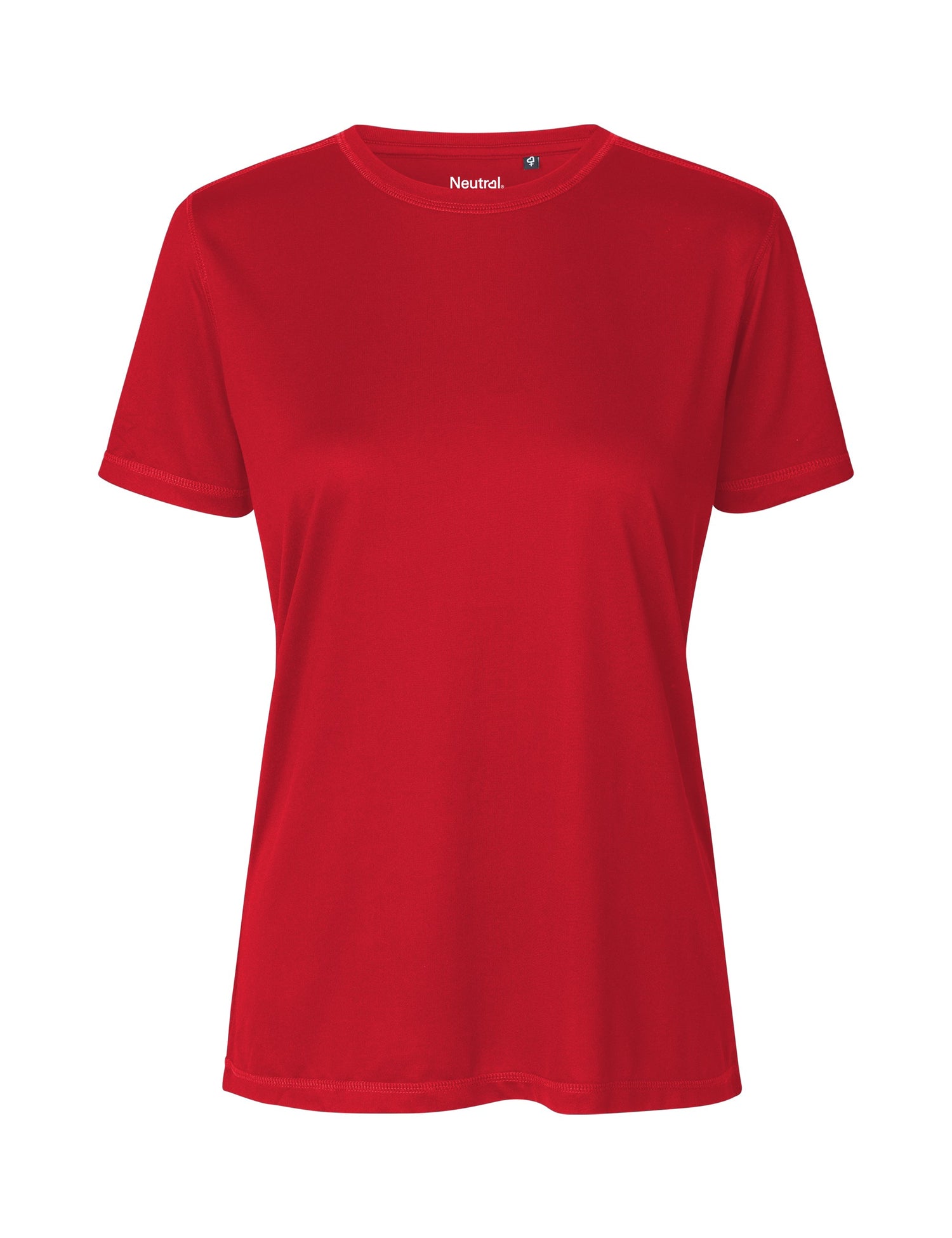 Neutral Ladies Recycled Performance T-Shirt | RED