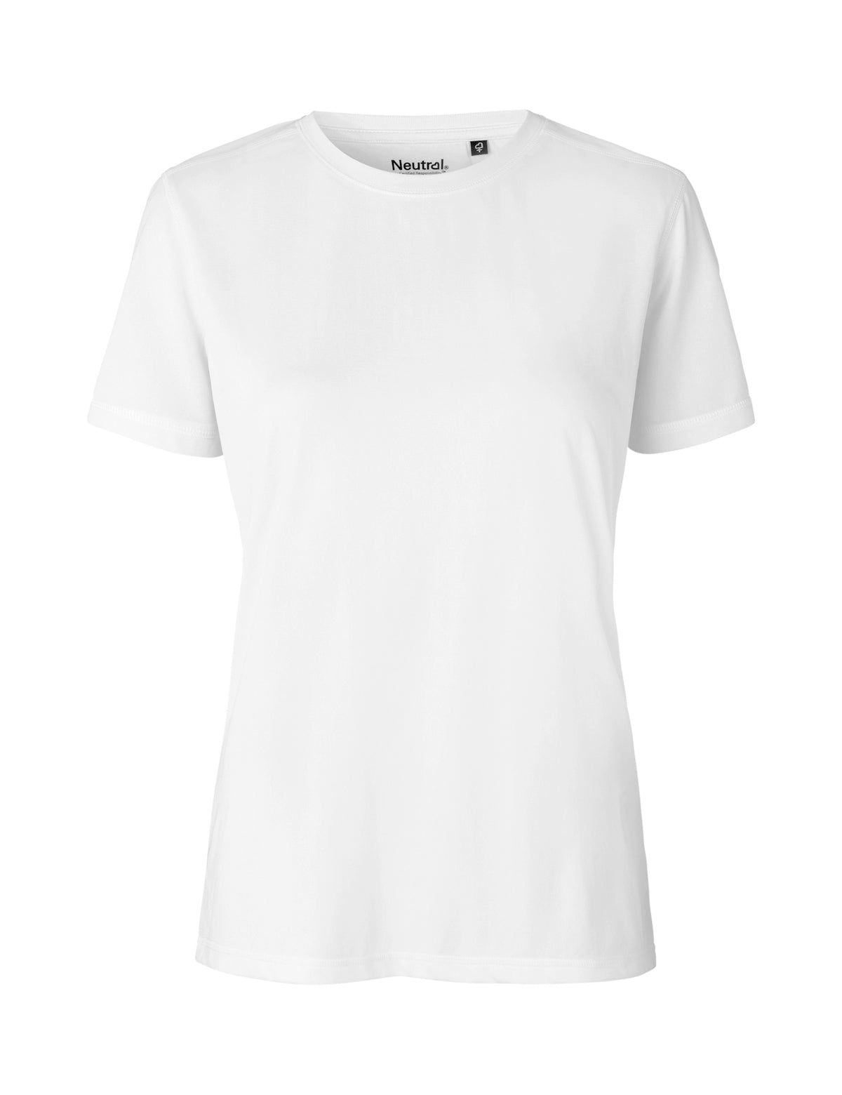 Neutral Ladies Recycled Performance T-Shirt | WHITE