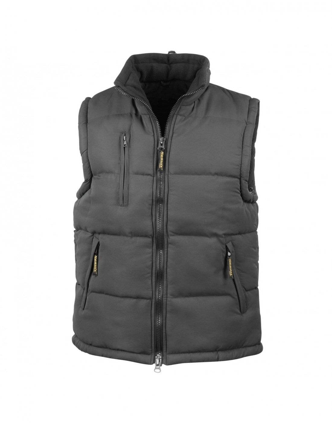 Ultra Padded Bodywarmer | BLACK