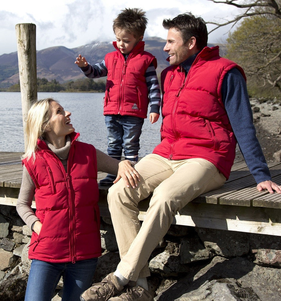 Ultra Padded Bodywarmer | RED