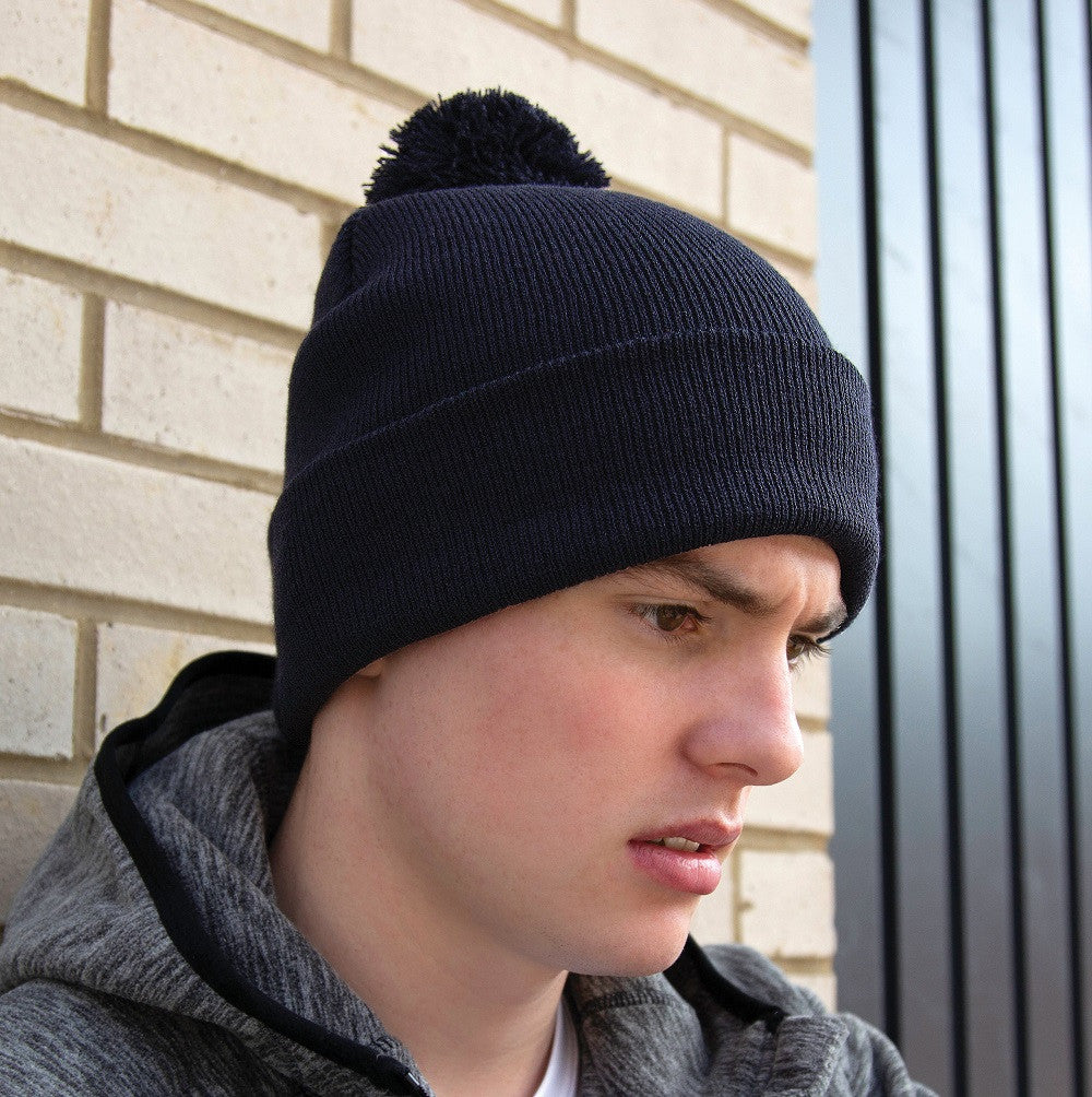 Pom Pom Beanie | PURPLE