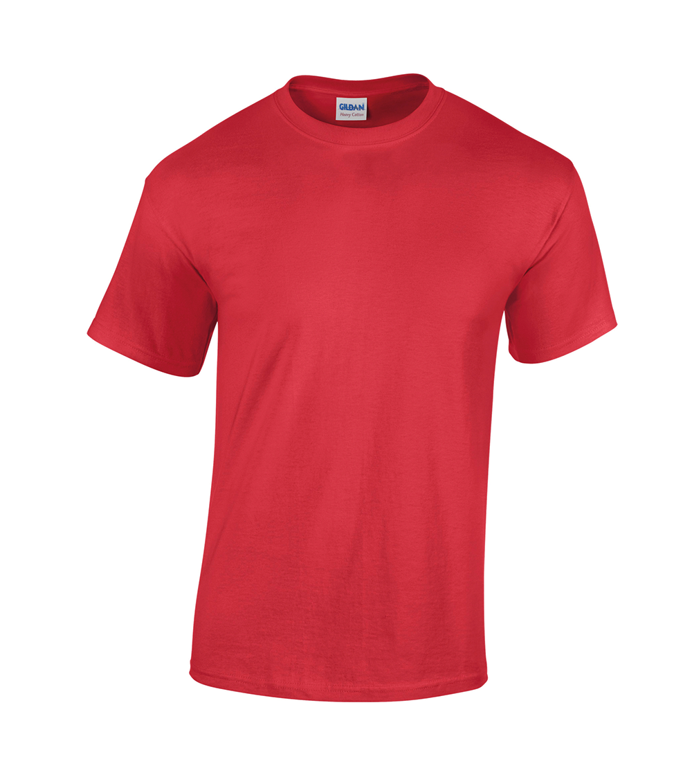 Heavy Cotton Adult T-Shirt | RED