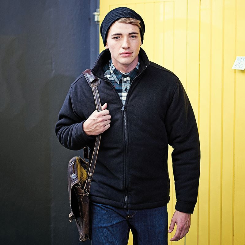 Asgard Ii Quilted Fleece | BLACK