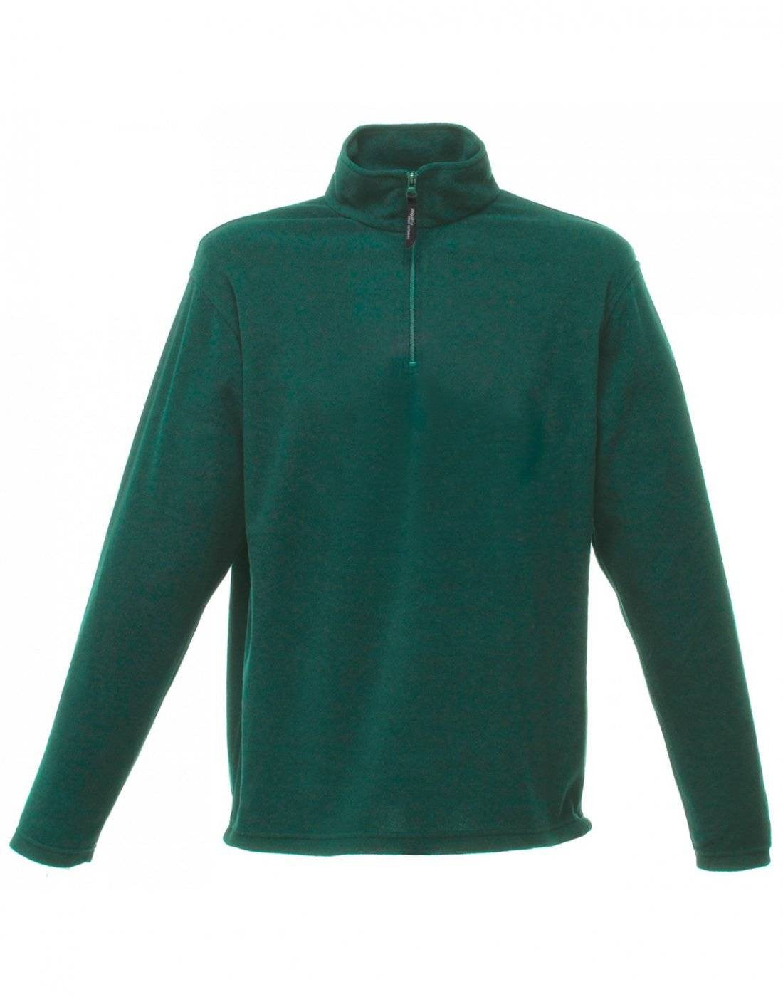 Micro Zip Neck | BOTTLE GREEN