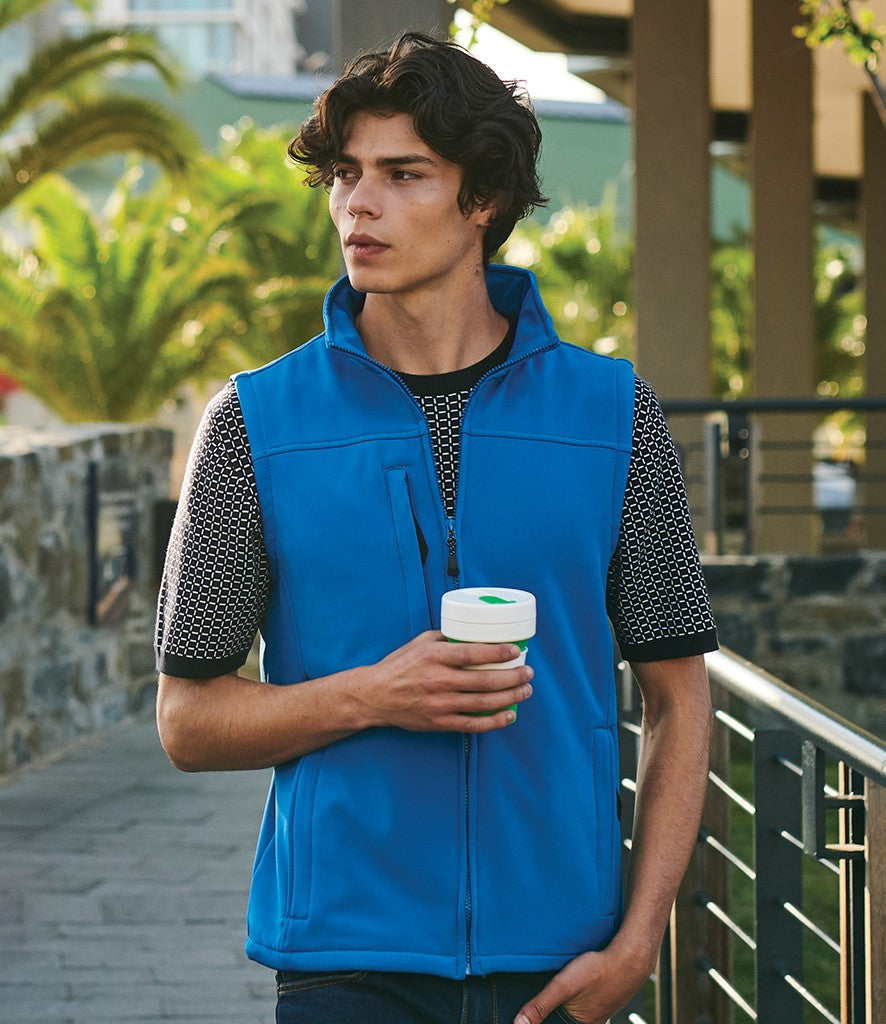 Flux Softshell Bodywarmer | CLASSIC RED/SEAL GREY