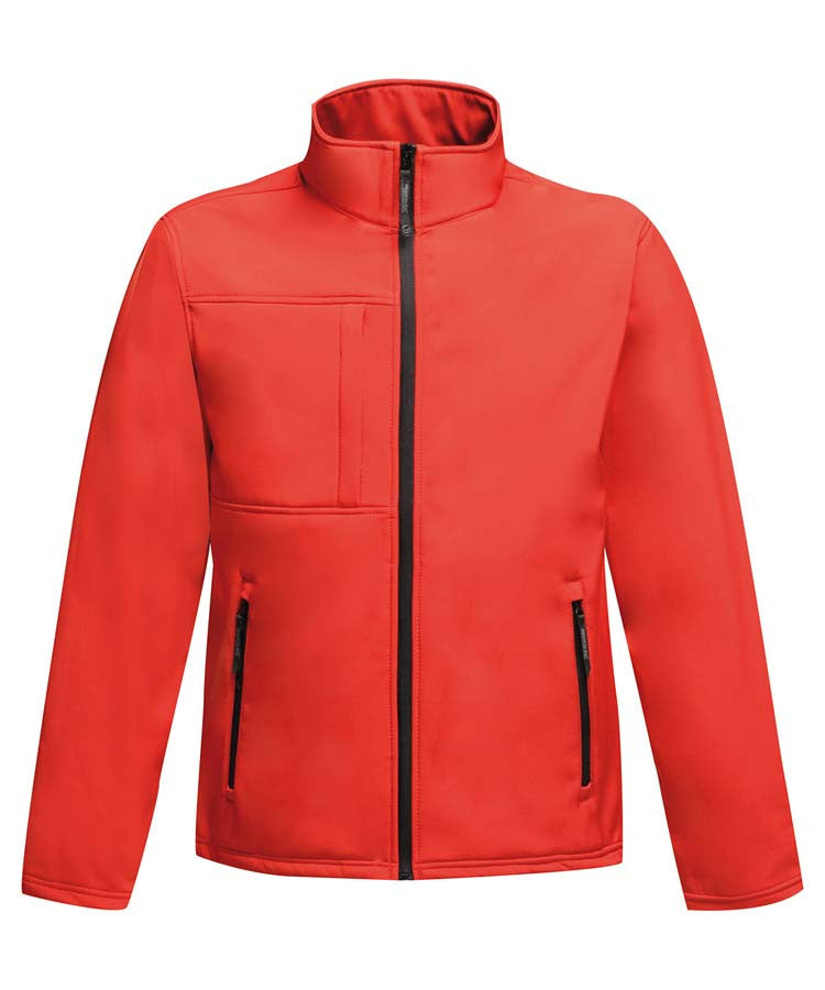 Octagon II Printable 3-Layer Membrane Softshell | CLASSIC RED/BLACK