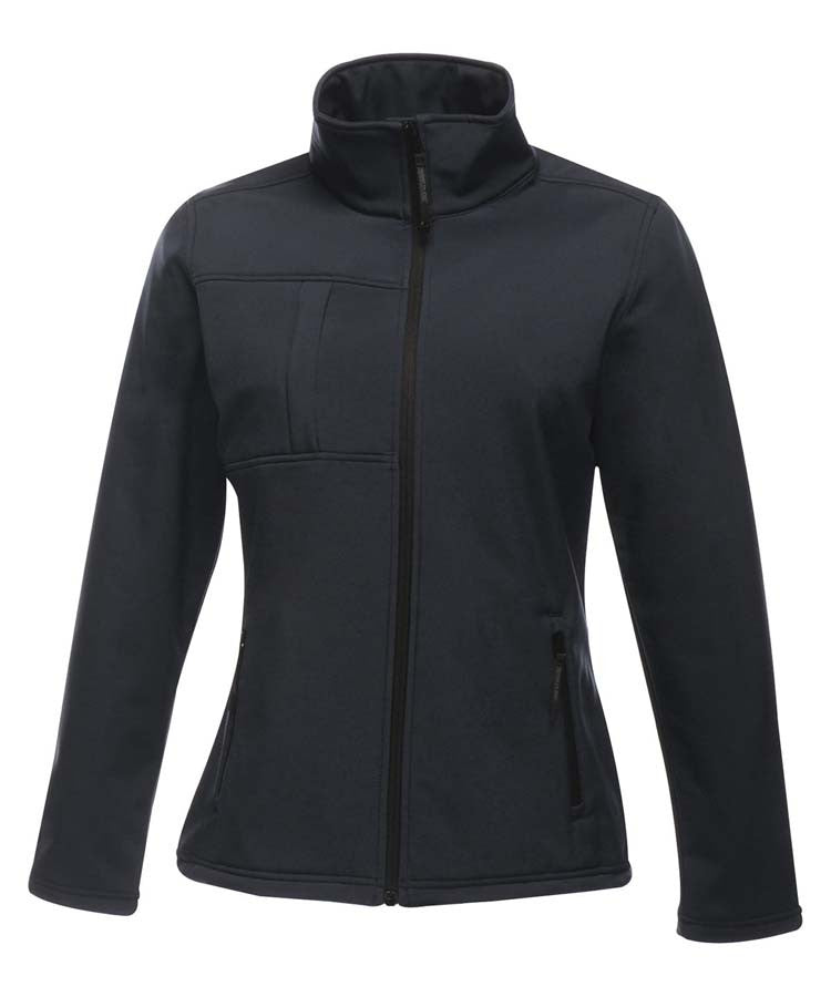 Womens Octagonal II 3-Layer Membrane Softshell | NAVY/SEAL GREY