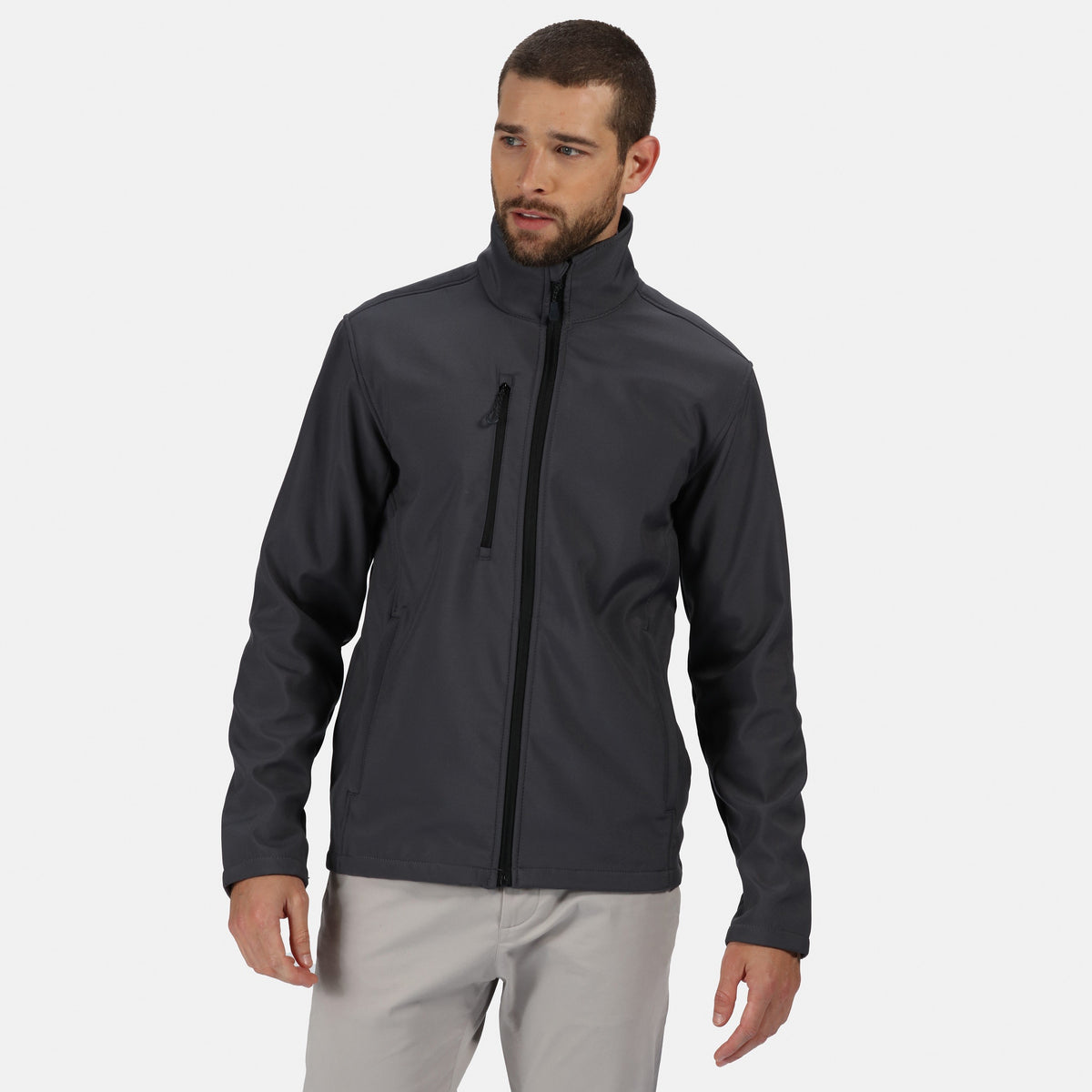 Honestly Made Recycled Softshell Jacket | BLACK