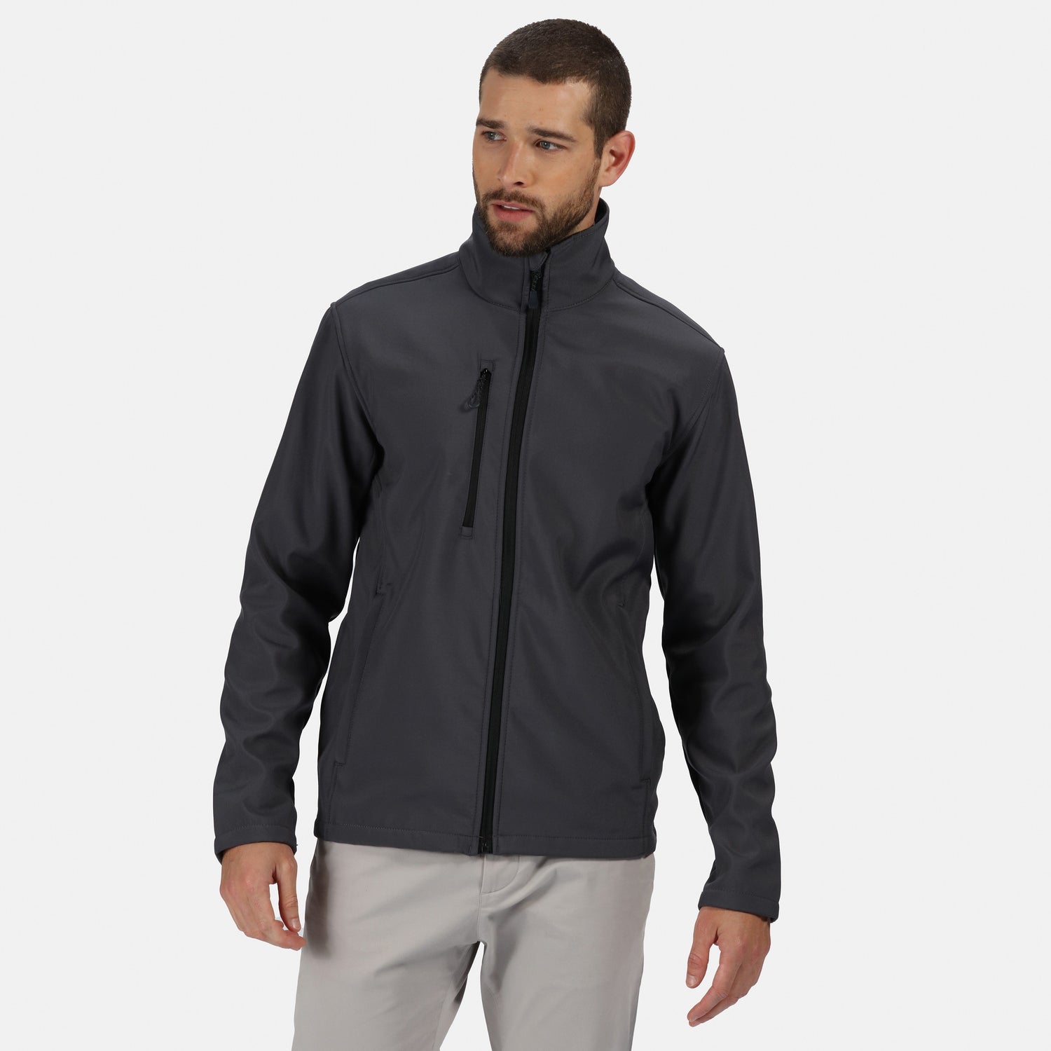 Honestly Made Recycled Softshell Jacket | BLACK