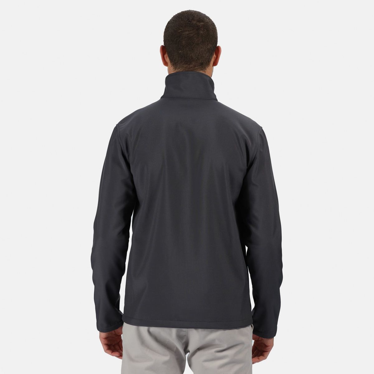 Honestly Made Recycled Softshell Jacket | SEAL GREY