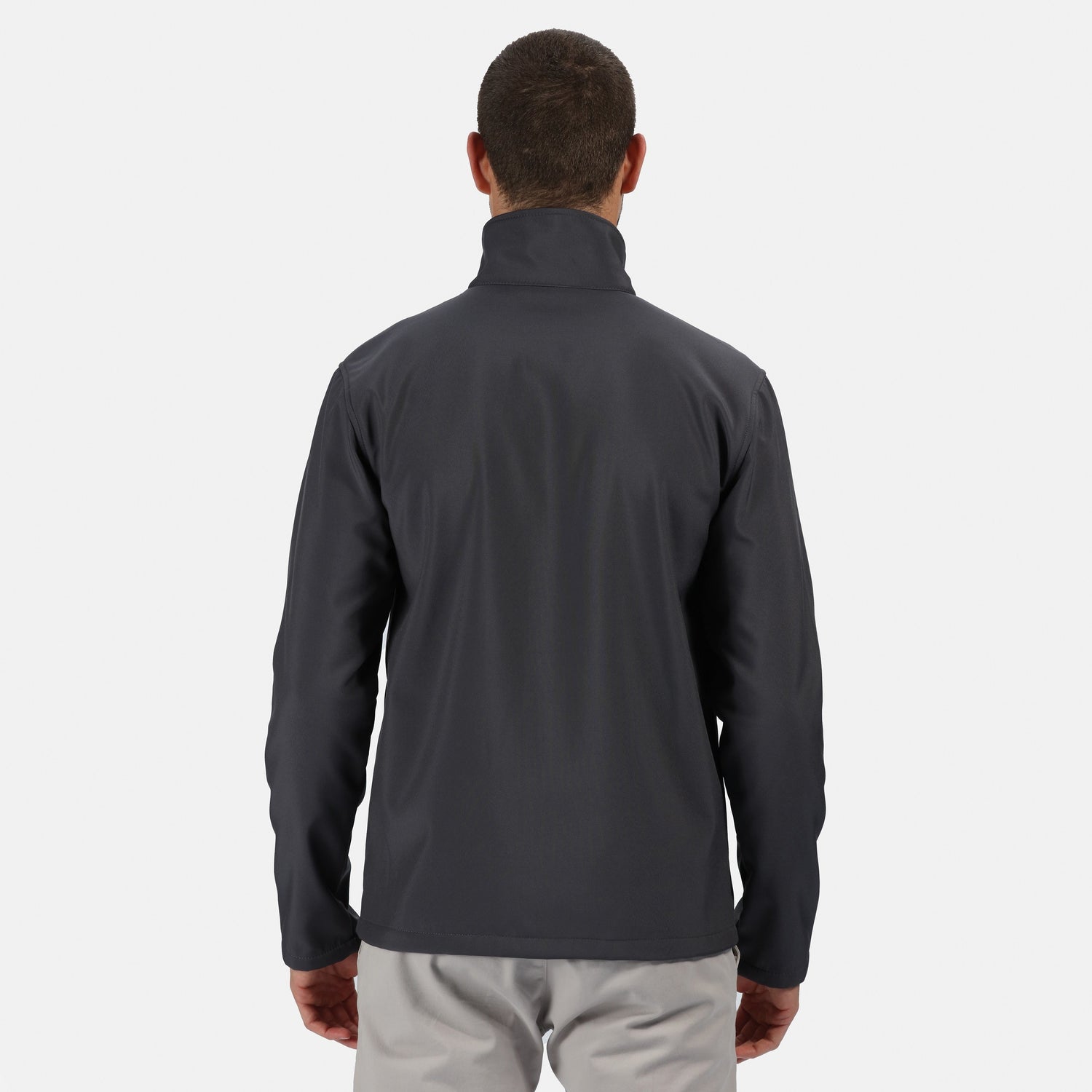 Honestly Made Recycled Softshell Jacket | SEAL GREY