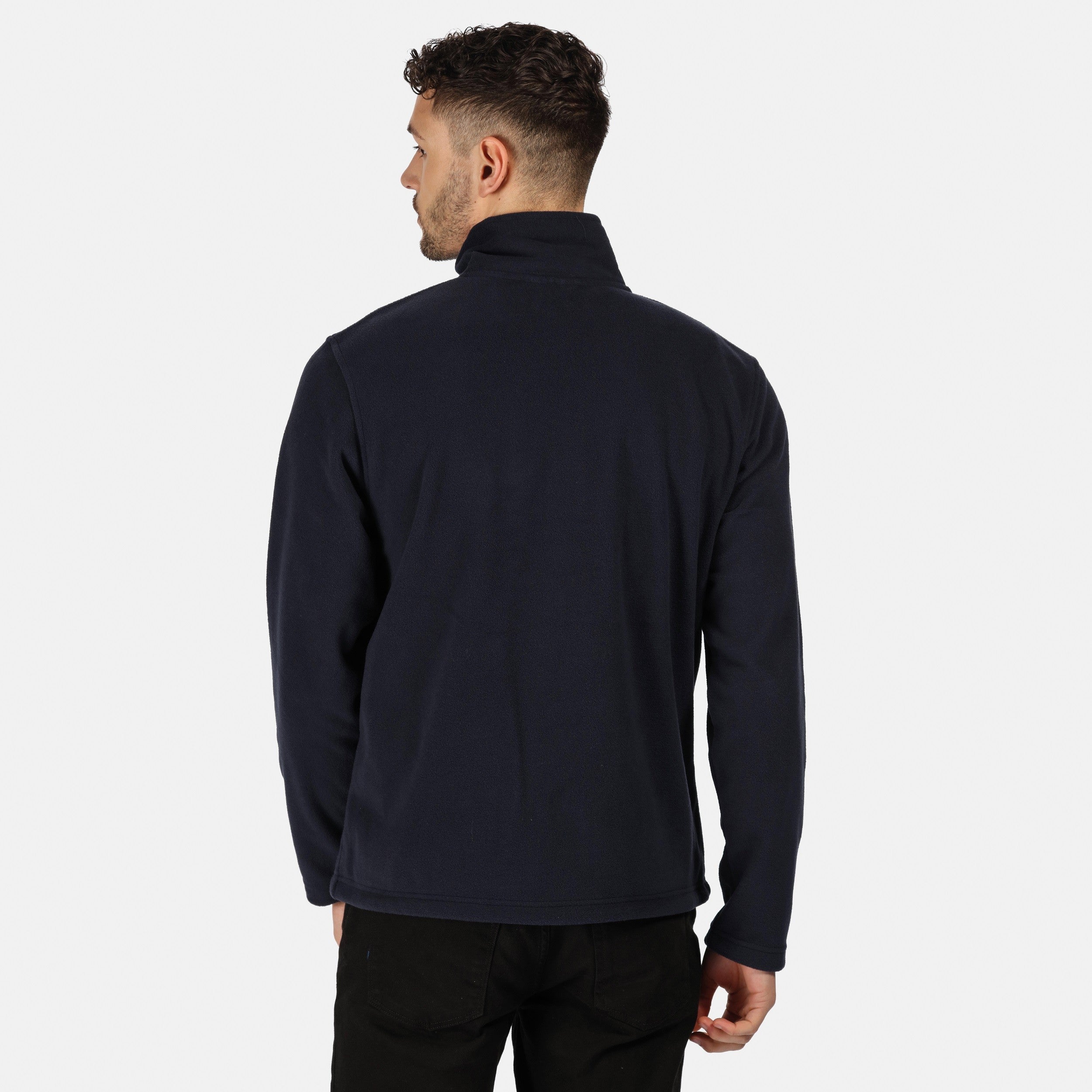 Honestly Made Recycled Fleece Jacket | NAVY